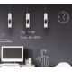 Pendule, Lustre suspendate - Pendul LED design modern Golden alb