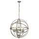 Candelabre, Lustre - Lustra suspendata stil traditional Orbit alama antic