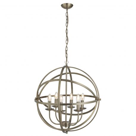 Candelabre, Lustre - Lustra suspendata stil traditional Orbit alama antic