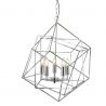 Lustra moderna design geometric Cube 5L crom