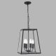 Candelabre, Lustre - Lustra suspendata stil traditional Voyager neagra