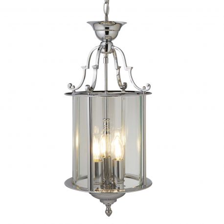 Pendule, Lustre suspendate - Lustra stil traditional Lanterns 3L crom