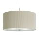 Pendule, Lustre suspendate - Lustra eleganta design clasic Drum Pleat crem