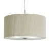 Lustra eleganta design clasic Drum Pleat crem