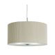 Pendule, Lustre suspendate - Lustra / Pendul elegant design clasic Drum Pleat crem