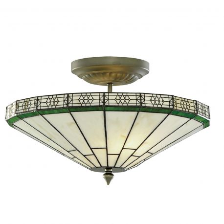 Lustre aplicate - Lustra clasica sticla tiffany New York 2L