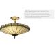 Lustre aplicate - Lustra clasica sticla tiffany New York 2L