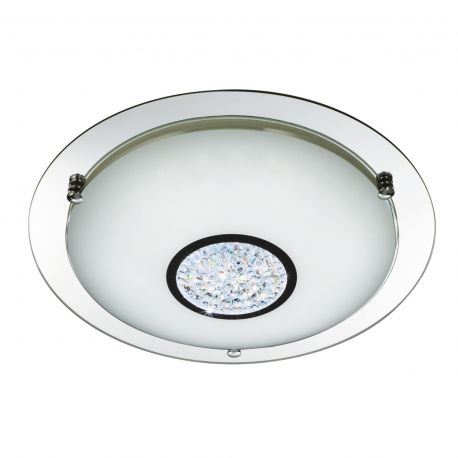 Iluminat pentru baie - Aplica LED de perete / tavan pentru baie IP44 Flush 42cm