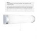 Iluminat pentru baie - Aplica de perete pentru baie design liniar IP44 Poplar