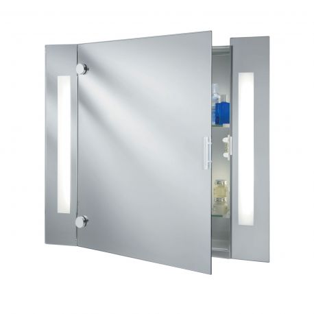 Iluminat pentru baie - Dulapior cu oglinda cu iluminat LED pentru baie IP44 Bathroom