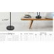 Pendule, Lustre suspendate - Pendul minimalist design modern Telescope Black
