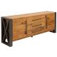 Comode - Comoda design industrial Thor 200cm, stejar salbatic
