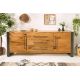 Comode - Comoda design industrial Thor 200cm, stejar salbatic