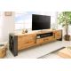 Comode - Comoda TV design industrial Thor 200cm, stejar salbatic