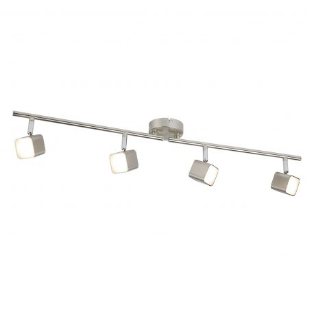 Plafoniere cu spoturi, Spoturi aplicate - Lustra LED moderna cu 4 spoturi directionabile Quad