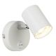 Aplica LED cu spot directionabil Rollo alba