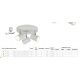Aplice cu Spot - Aplica LED cu spot directionabil Rollo alba