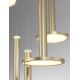 Iluminat interior - Lustra cu 5 pendule LED design modern Palencia