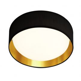 Lustre aplicate - Lustra LED moderna 50cm Gianna negru/auriu