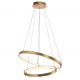 Pendule, Lustre suspendate - Lustra moderna suspendata, diametru 60cm, LED Leon