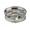 Plafoniera pentru baie IP44 35cm Glasgow crom