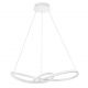 Lustra LED design modern Fusion, alb