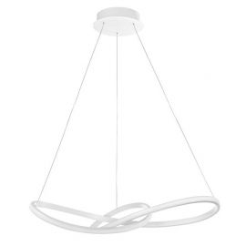 Pendule, Lustre suspendate - Lustra LED design modern Fusion, alb