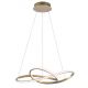 Pendule, Lustre suspendate - Lustra LED design modern Fusion, auriu