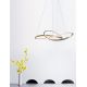 Pendule, Lustre suspendate - Lustra LED design modern Fusion, auriu