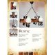 Candelabre, Lustre - Candelabru rustic fabricat manual din lemn Rustic 4L