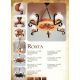 Aplice, corpuri de iluminat pentru pereti - Aplica de perete rustica fabricata manual din lemn Roata
