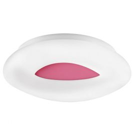 Plafoniere - Plafoniera LED dimabila, design modern Cia roz, 45cm