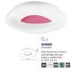 Plafoniere - Plafoniera LED dimabila, design modern Cia roz, 45cm