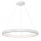Lustra LED dimabila, design modern Albi alb, 81cm