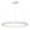 Lustra LED dimabila, design modern Albi alb, 81cm