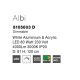 Pendule, Lustre suspendate - Lustra LED dimabila, design modern Albi alb, 81cm