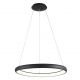 Pendule, Lustre suspendate - Lustra LED dimabila, design modern Albi negru, 61cm