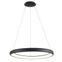 Lustra LED dimabila, design modern Albi negru, 81cm