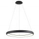 Lustra LED dimabila, design modern Albi negru, 81cm
