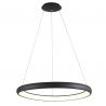 Lustra LED dimabila, design modern Albi negru, 81cm