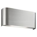 Aplica LED moderna design ambiental minimalist Wall argintiu satin