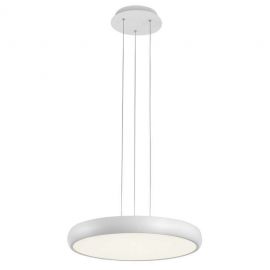 Pendule, Lustre suspendate - Lustra LED suspendata design modern Gap, alb