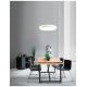 Pendule, Lustre suspendate - Lustra LED suspendata design modern Gap, alb