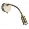 Aplica cu reader LED design minimalist Wall alama antic