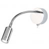 Aplica cu reader LED design minimalist Wall crom