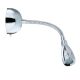 Aplica cu reader LED design minimalist Wall crom