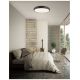 Plafoniere - Plafoniera LED design modern Gap negru, 61cm