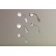 Aplice, corpuri de iluminat pentru pereti - Aplica cu reader LED design minimalist Wall alama antic
