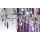 Candelabre, Lustre - Candelabru cristal cu 11 brate Verona antik-silber