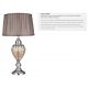 Veioze - Veioza / Lampa de masa decorativa design elegant Grayson